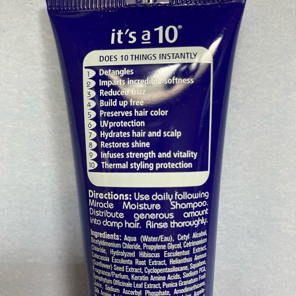 It’s a 10 Miracle Daily Conditioner 2 fl. oz. - Picture 2 of 3